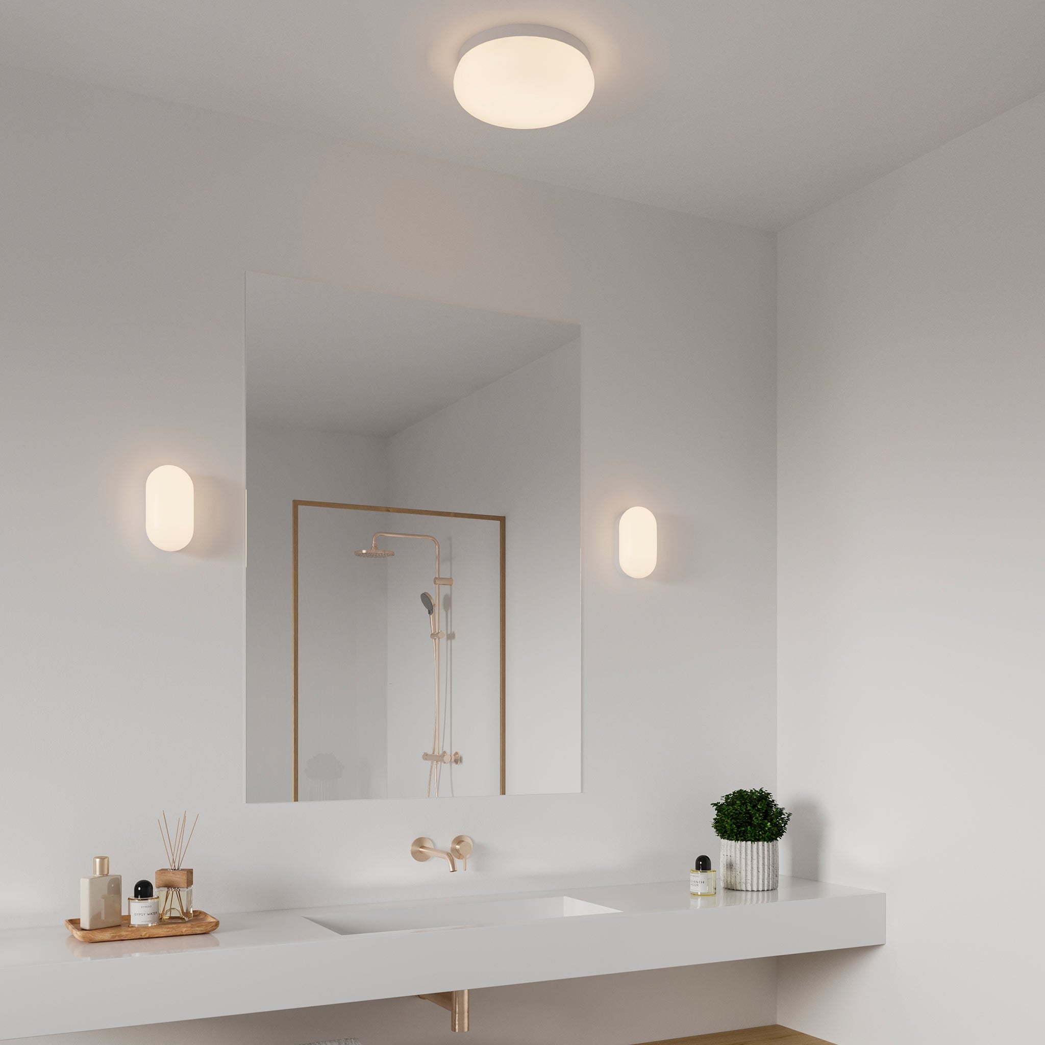 Foam Bathroom Wall Light