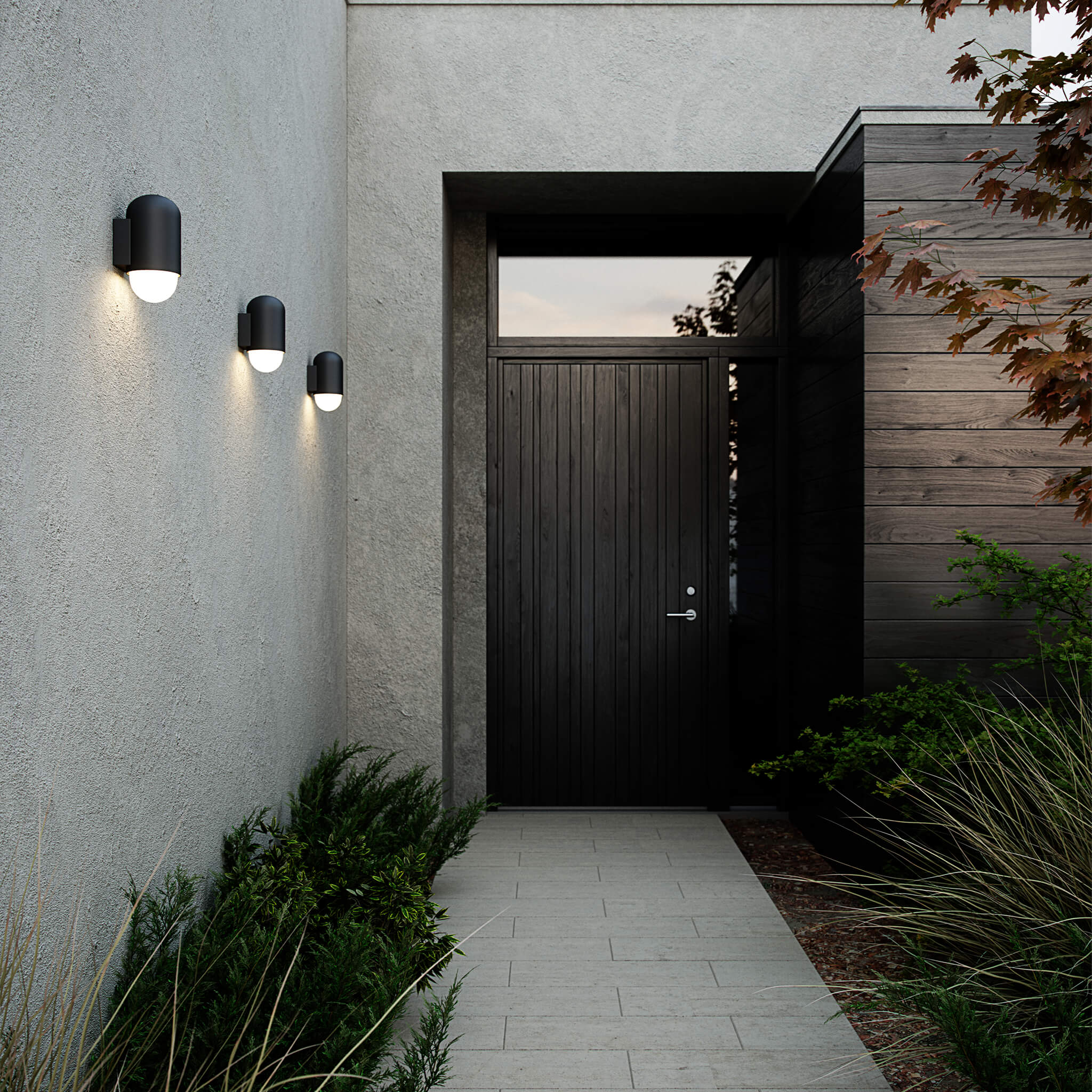 Heka Wall Light, Anthracite
