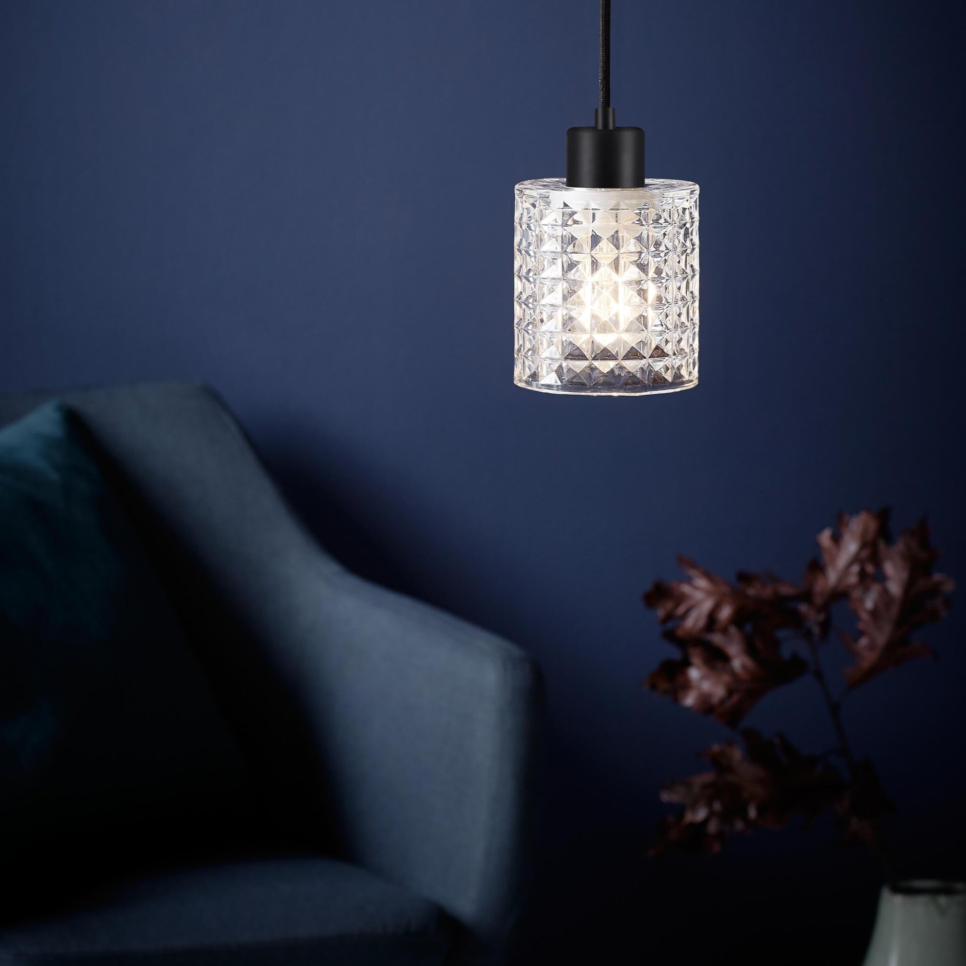 Nordlux Hollywood Mini Glass Pendant - -Lampsy