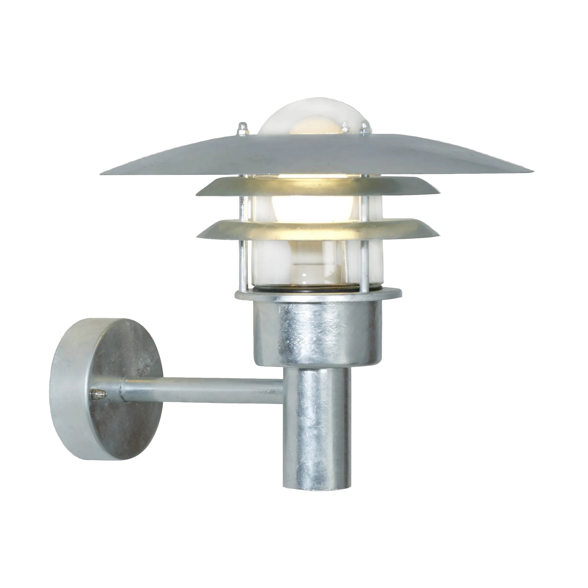 Lonstrup 32 Wall Light, Galvanised