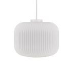 Milford 30 Pendant Light, Opal/White