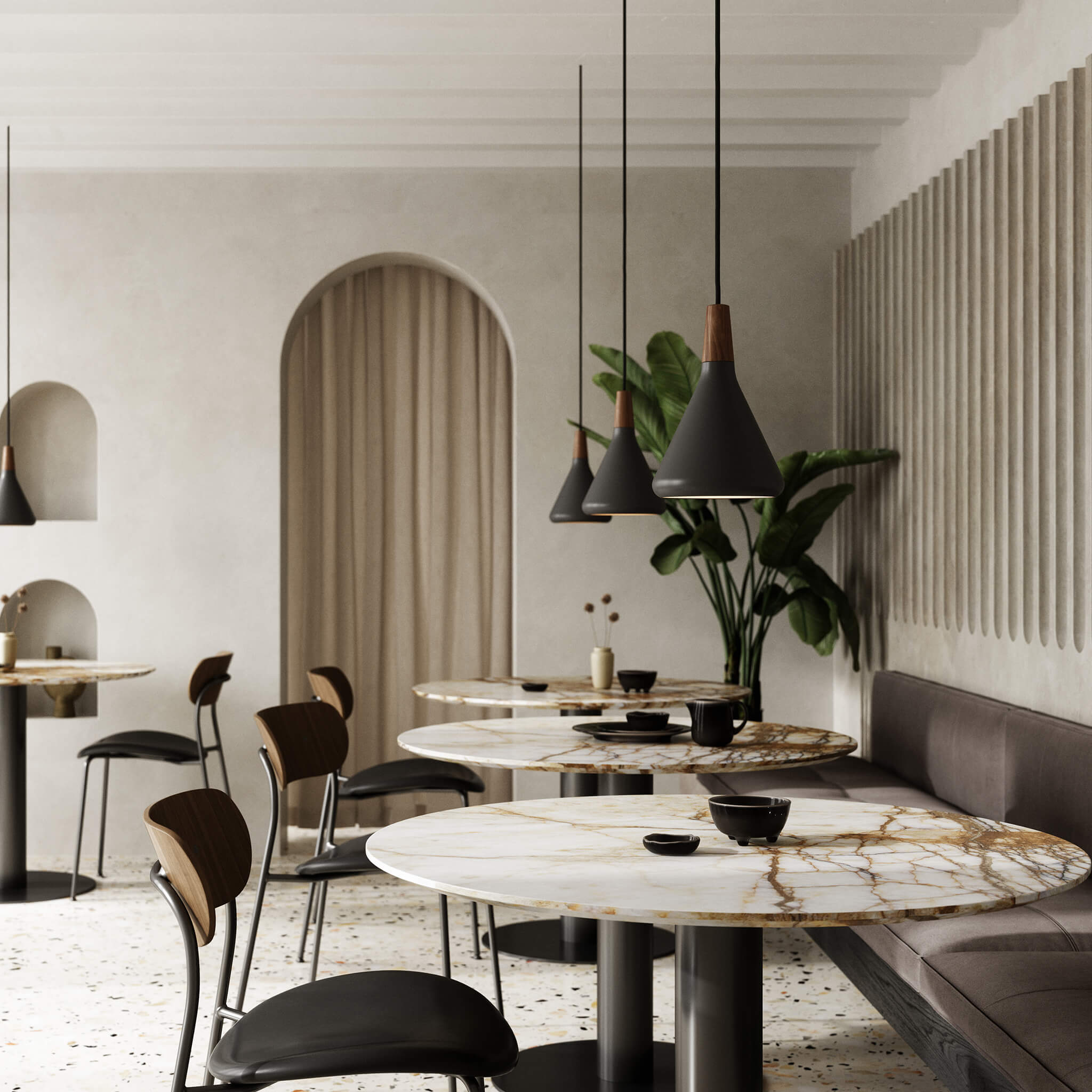 Nori 18 Conical Pendant Light, Nordlux DFTP Design for the People