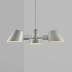 Stay 3 Light Pendant Light, Grey