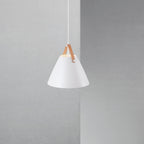 Strap 27 Pendant Light, White