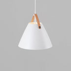 Strap 27 Pendant Light, White