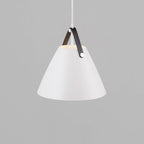 Strap 27 Pendant Light, White