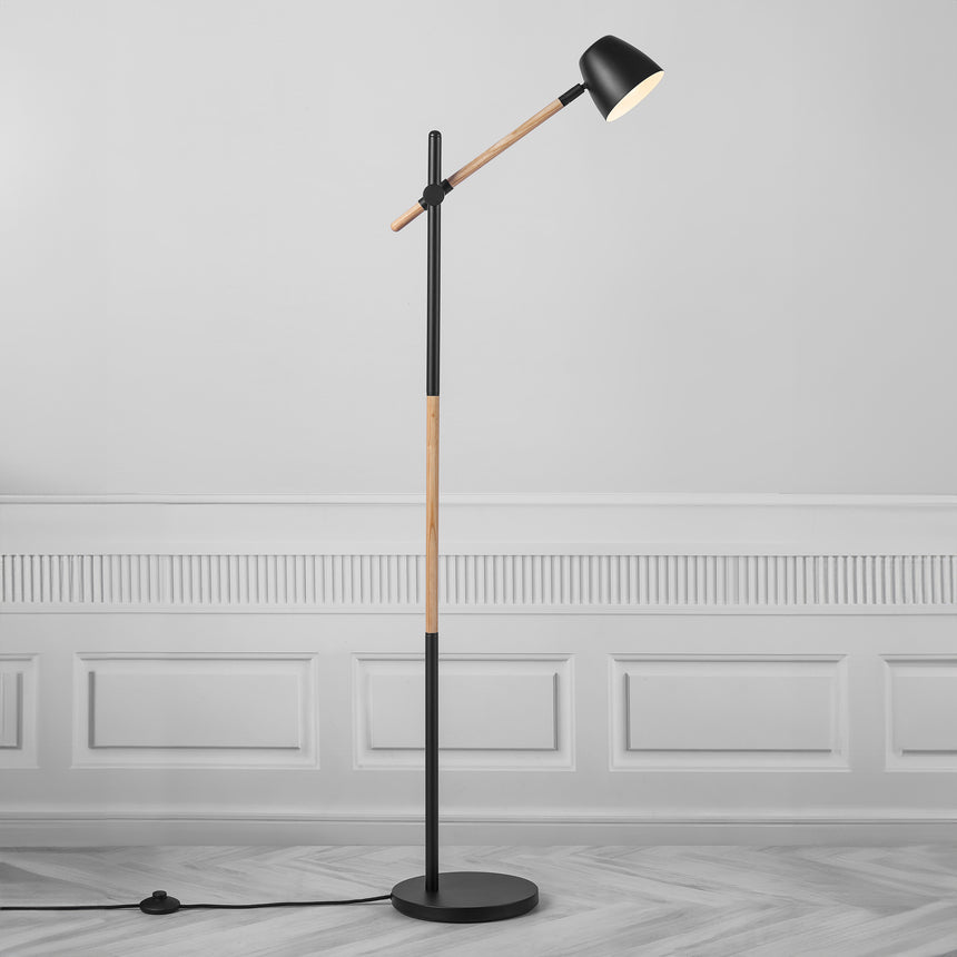 Theo Floor Lamp Black