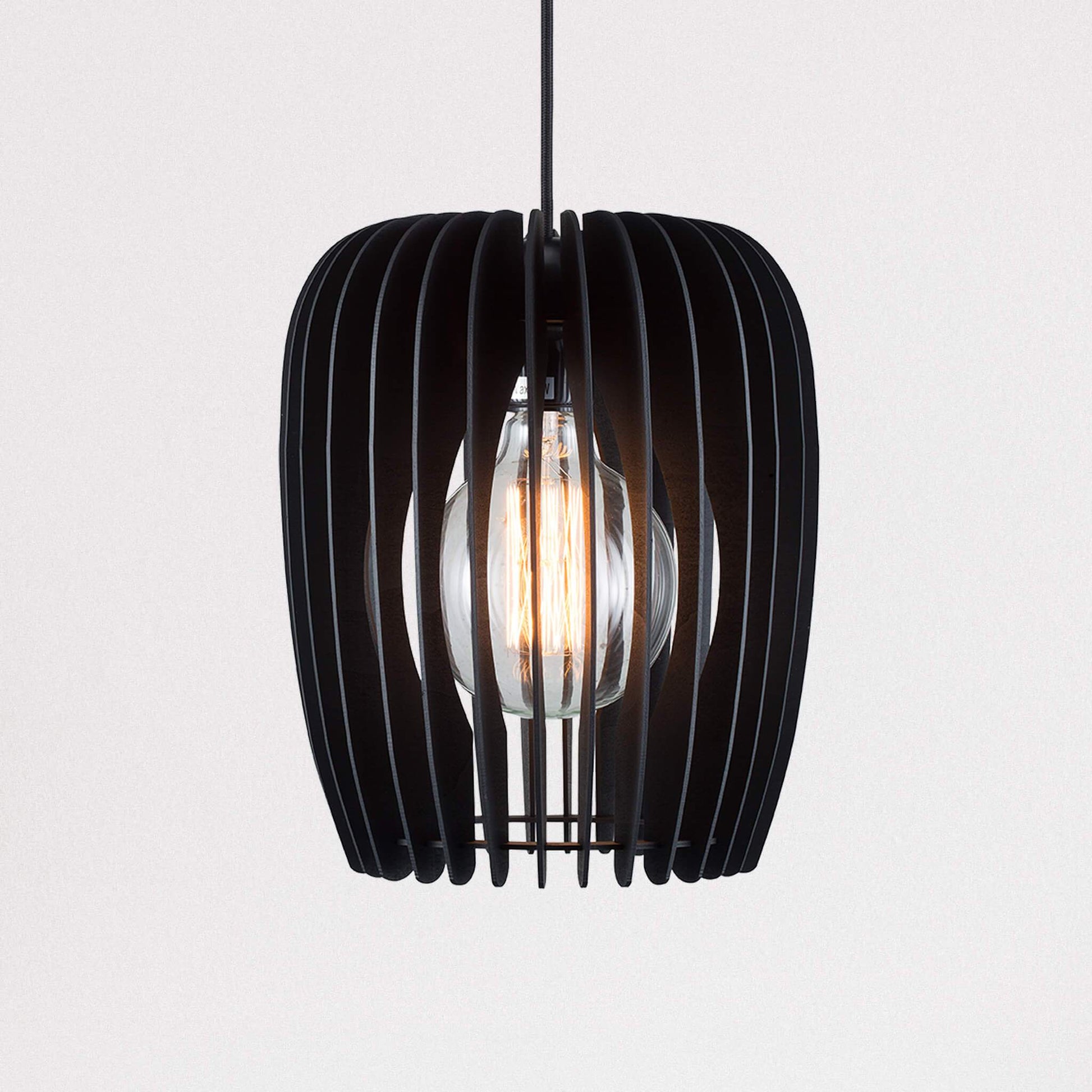 Nordlux Tribeca 24 Wooden Pendant - -Lampsy