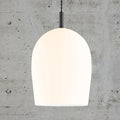 Uma 30 Glass Pendant Light, Opal