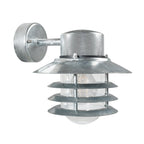 Vejers Down Wall Light, Galvanised
