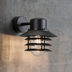 Vejers Down Wall Light, Black