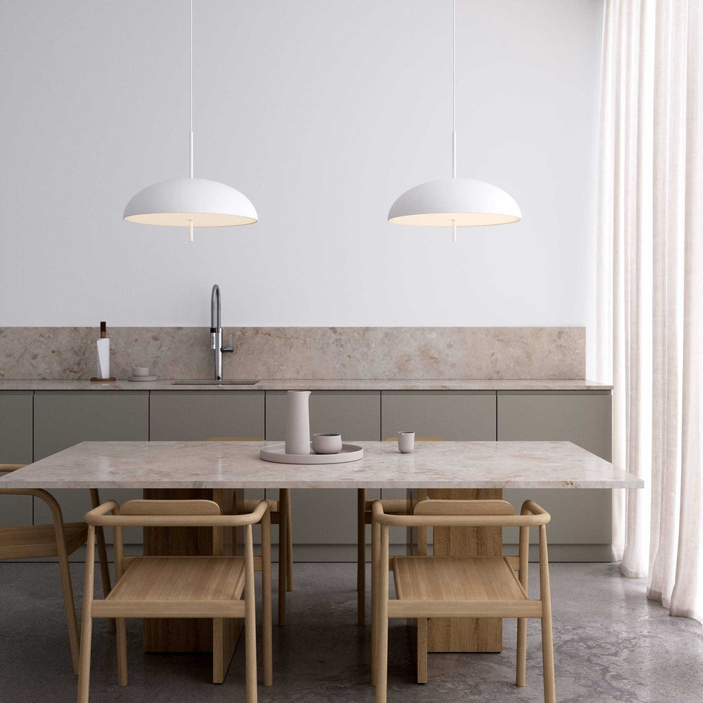 Versale 50 Pendant Light, White