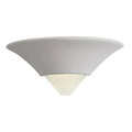 Remy Paintable Fan Ceramic Wall Light