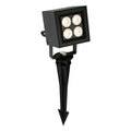 Square 8w LED Garden Spike Light