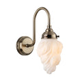 Torch Glass Flame Wall Light Sconce