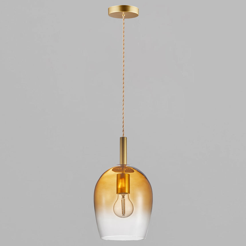 Uma 18 Glass Pendant Light