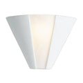Valencia Flared Paintable Ceramic Wall Light