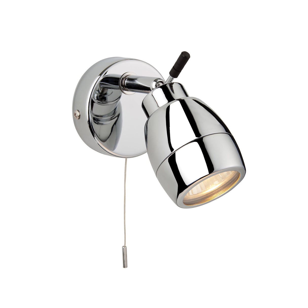 Axton Single Chrome Bathroom Spotlight