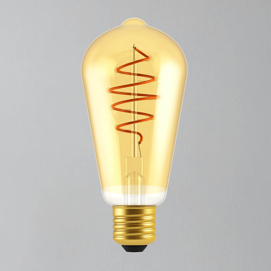 Deco Spiral ST64 5w LED Filament Bulb E27