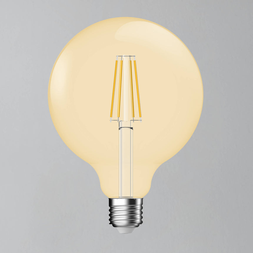 Deco Classic G95 Gold Globe 400lm 5.4w LED Filament Bulb - E27