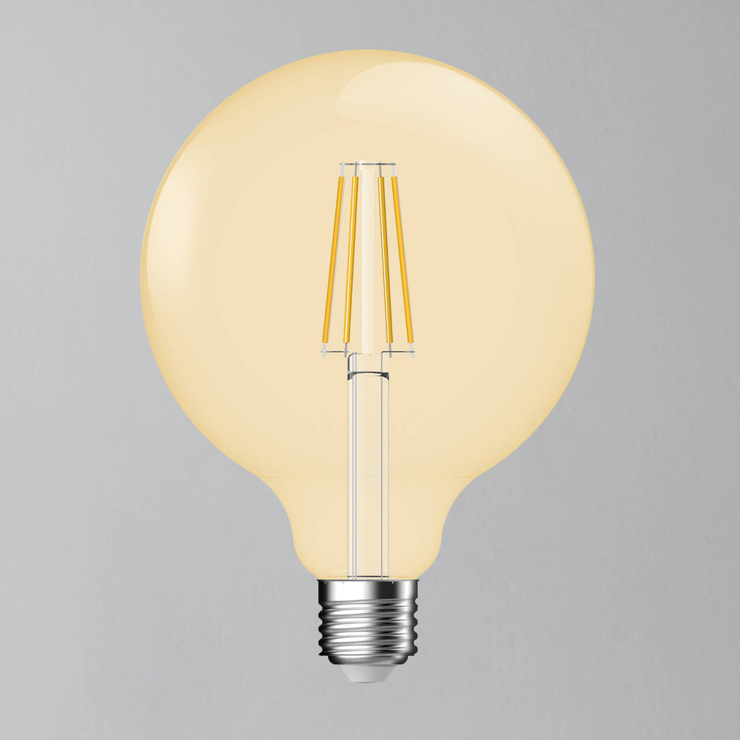 Deco Classic 9.5cm Gold Globe 400lm 5.4w LED Filament Bulb - E27
