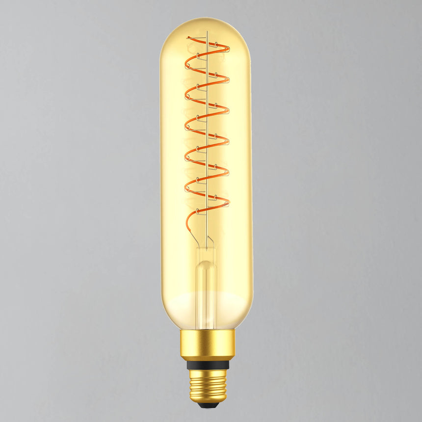 Deco Giants Gold Tubular 600lm 8.5w LED Filament Bulb - E27 (Clearance)