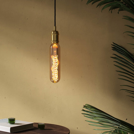 Deco Giants Gold Tubular 600lm 8.5w LED Filament Bulb - E27