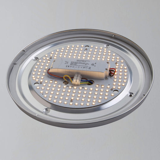 Blane LED Flush Ceiling Light - Chrome