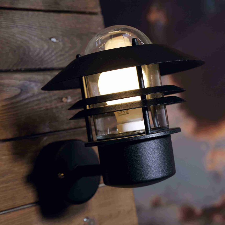 Nordlux Blokhus Black Outdoor Wall Light - Outdoor Lighting - Lampsy