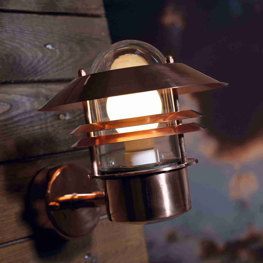 Nordlux Blokhus Wall Light - Copper-Lampsy