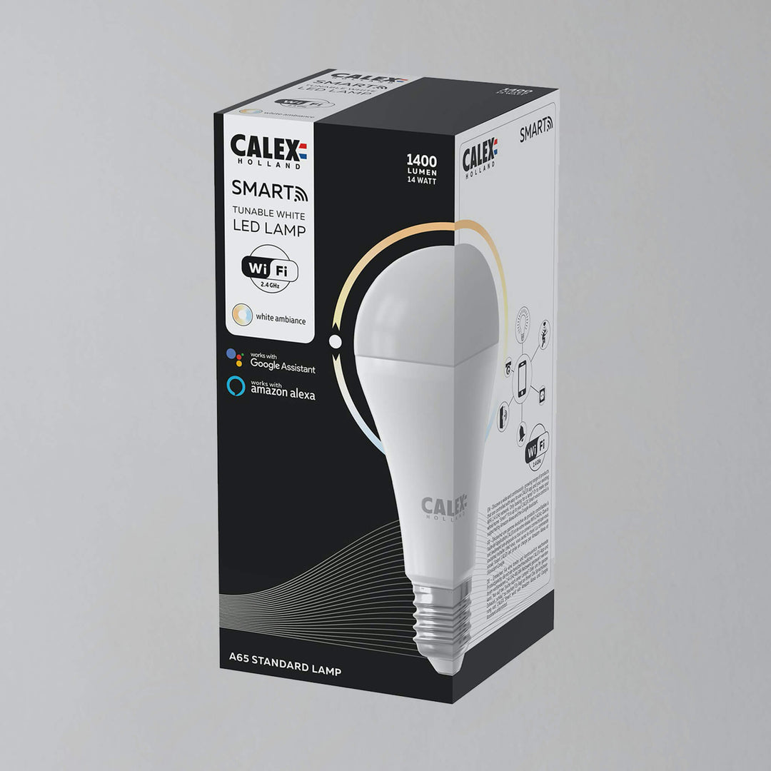 Calex ampoule calotte E27 gradable Djura, chrome, 4,5W, 2700K