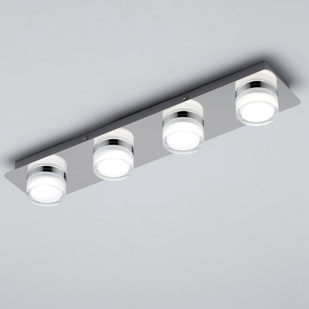 Lampsy Cole 4 Light Bar LED Bathroom Light - -Lampsy