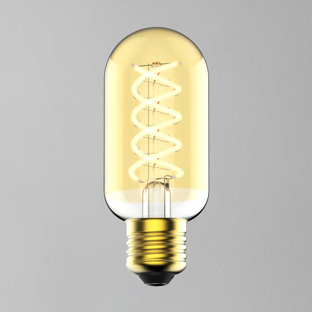 Deco Gold 400lm T45 LED Filament Warm White Dimmable Light Bulb