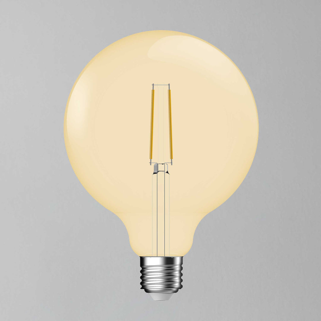 E27 400lm 4.8w G125 Globe LED Filament Warm White Light Bulb