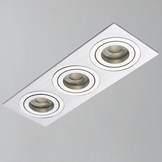 Ezra Adjustable 3 Light Square Recessed Downlight