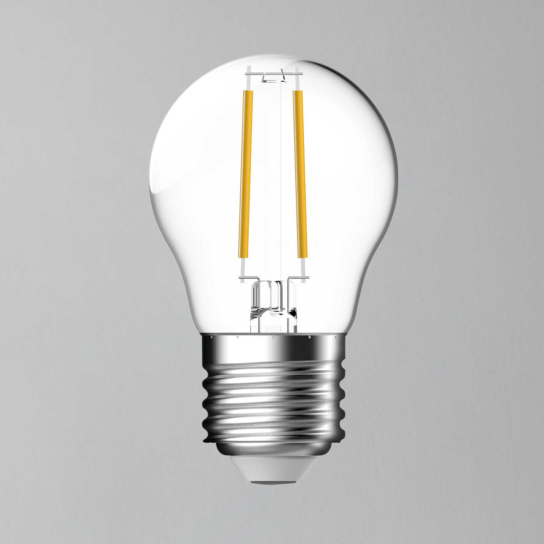 E27 4.8w 470lm G45 Golf LED Filament Warm White Dimmable Light Bulb
