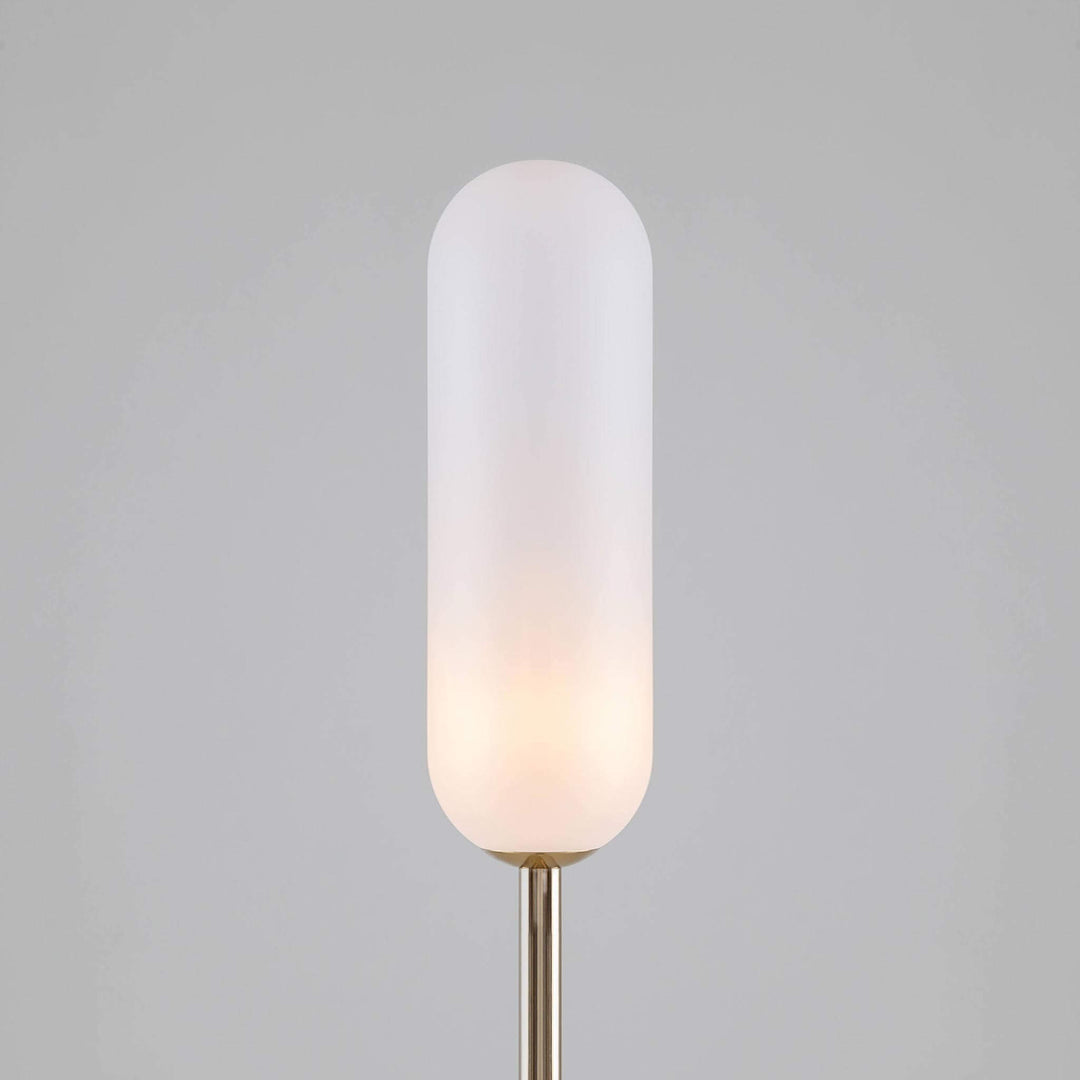 Curve Floor Lamp, Marble