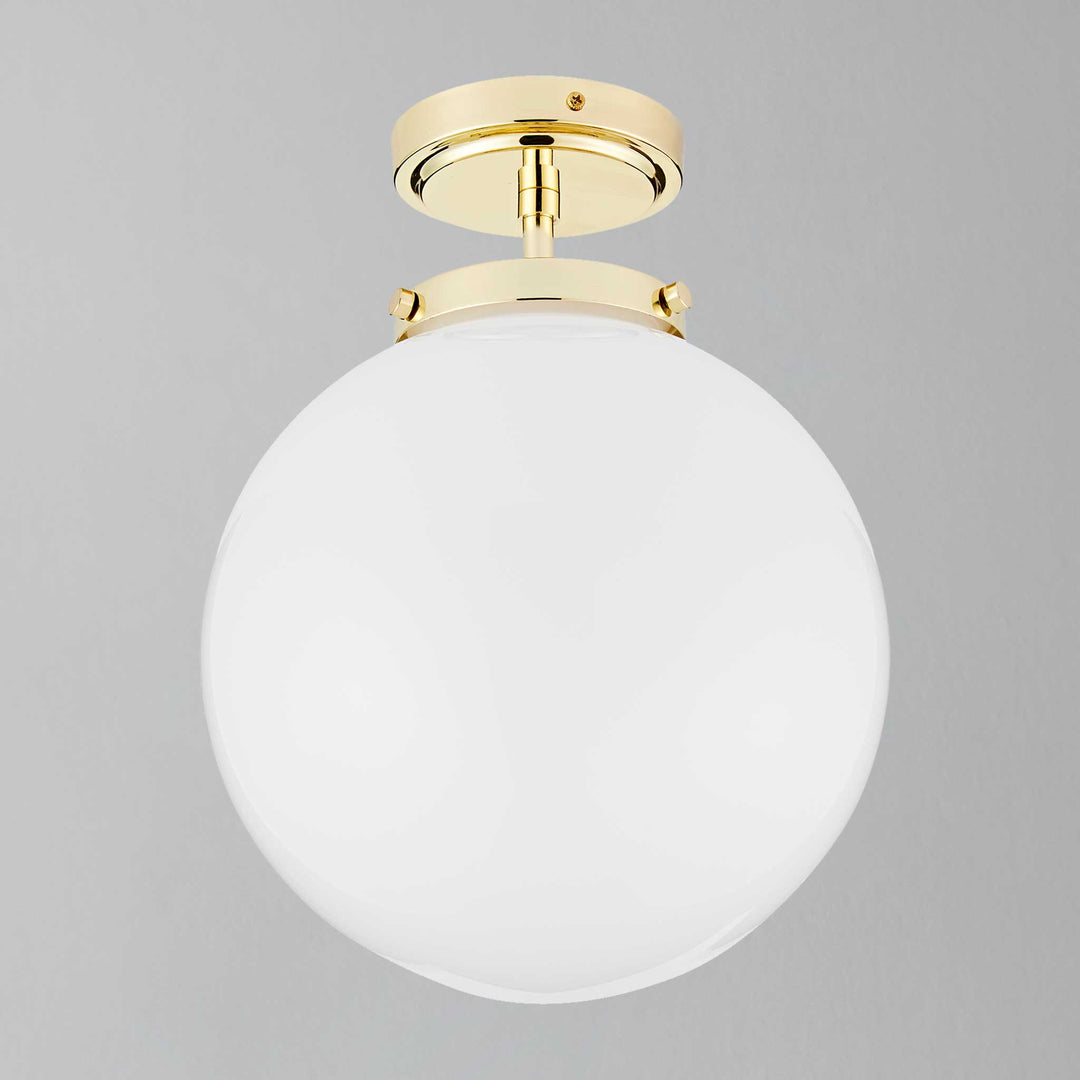 Hyde Globe Bathroom Semi-flush Ceiling Light