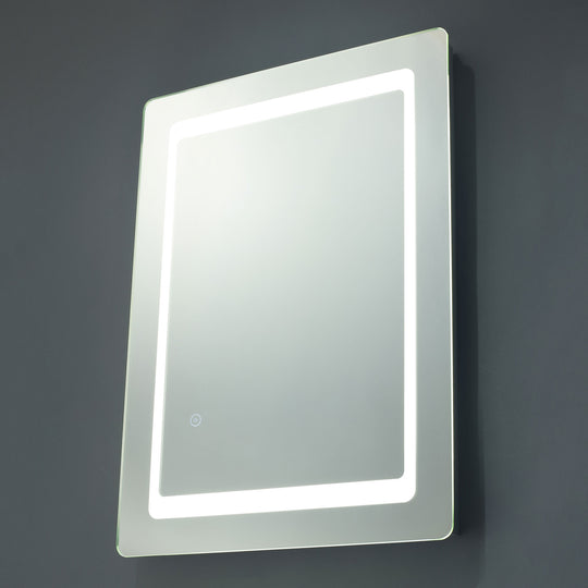 Lampsy Polder 700x500mm LED Illuminated Bathroom Mirror - -Lampsy