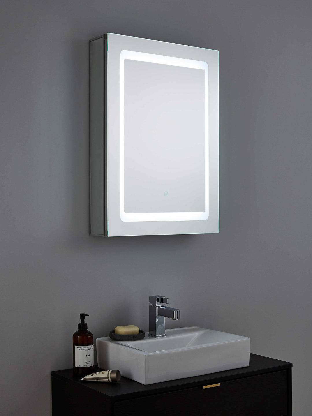 Illuminated LED Bathroom Mirror Cabinet