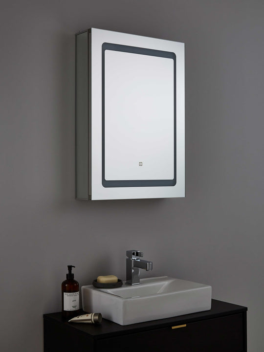 Illuminated LED Bathroom Mirror Cabinet
