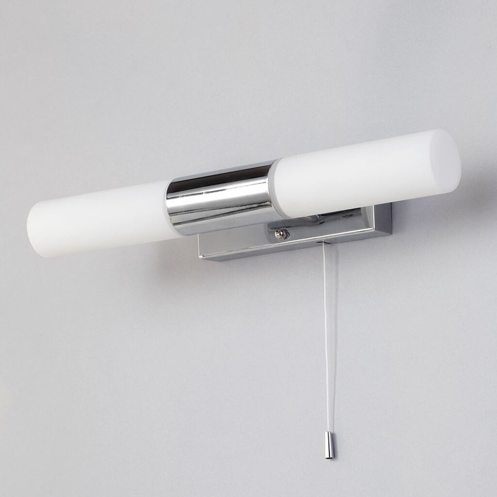 Lampsy Jamie Chrome Over Mirror Wall Light - -Lampsy