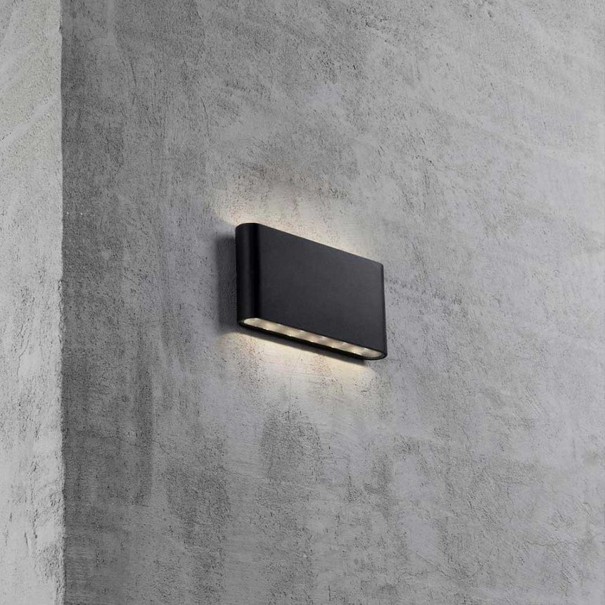 Nordlux Kinver LED Outdoor Wall Light - Black - Outdoor Lighting - Lampsy
