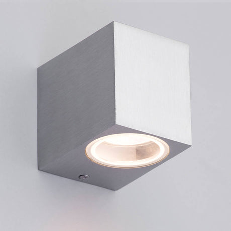 Lampsy Axel Cube Wall Downlight - Aluminium-Lampsy