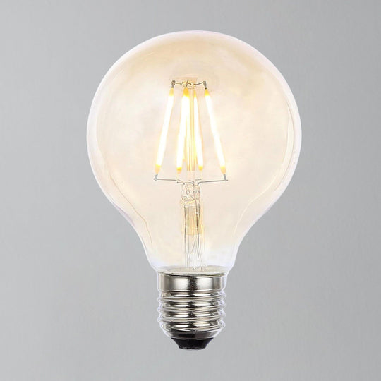 300lm G80 Globe 2200k Dimmable LED Filament Light Bulb E27