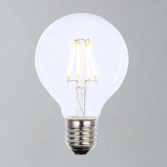 300lm G80 Globe 2200k Dimmable LED Filament Light Bulb E27