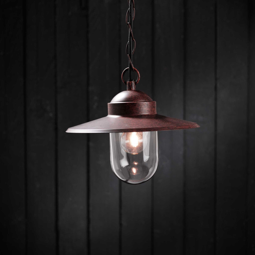 Nordlux Luxembourg Pendant Light - Rust - Outdoor Lighting - Lampsy