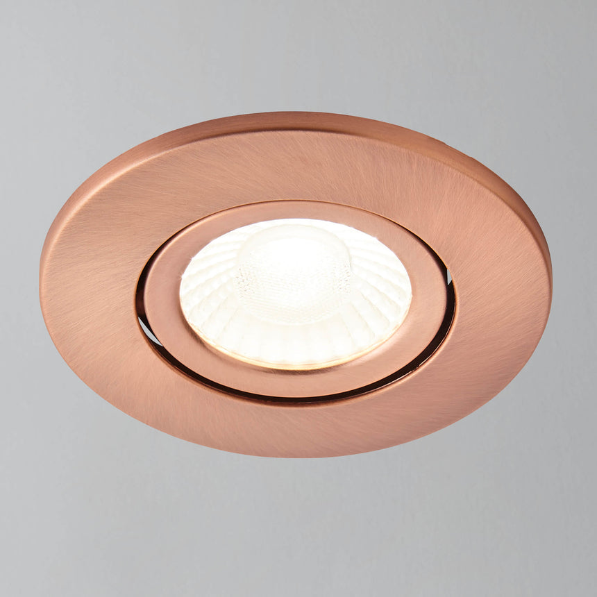Mercer LED Bathroom Downlight - Tilt-able IP65 Fire-rated