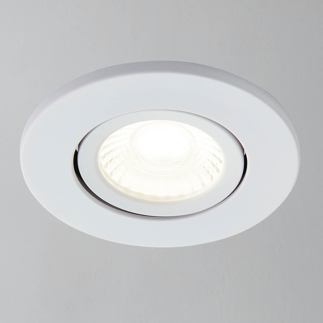 Mercer LED Bathroom Downlight - Tilt-able IP65 Fire-rated