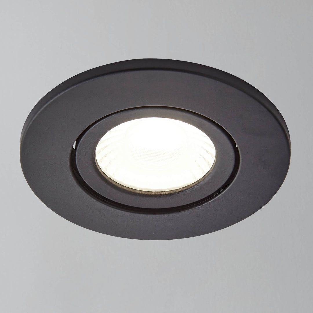 Mercer LED Bathroom Downlight - Tilt-able IP65 Fire-rated